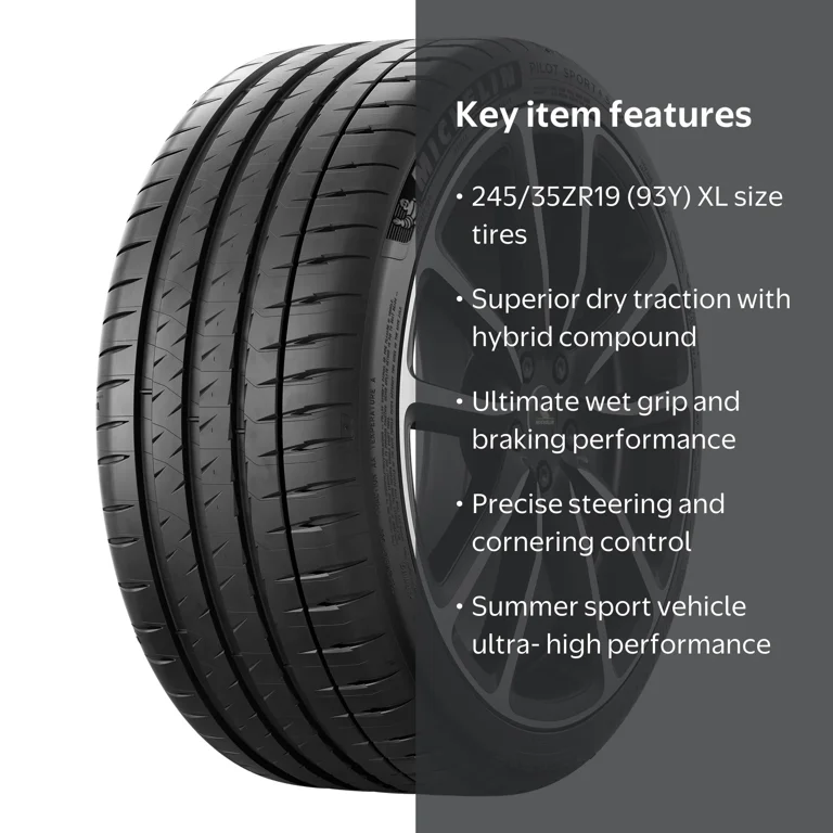 Michelin Pilot Sport 4S Performance 245/35ZR19 (93Y) XL Passenger