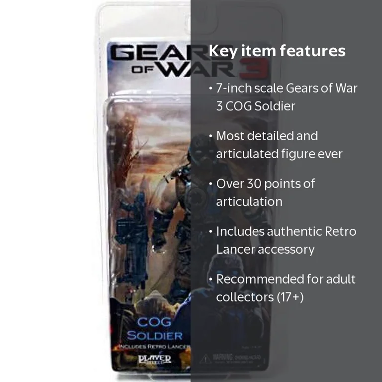 ネカ ギアーズオブウォー COGソルジャー Gears Of War COG SOLDIER