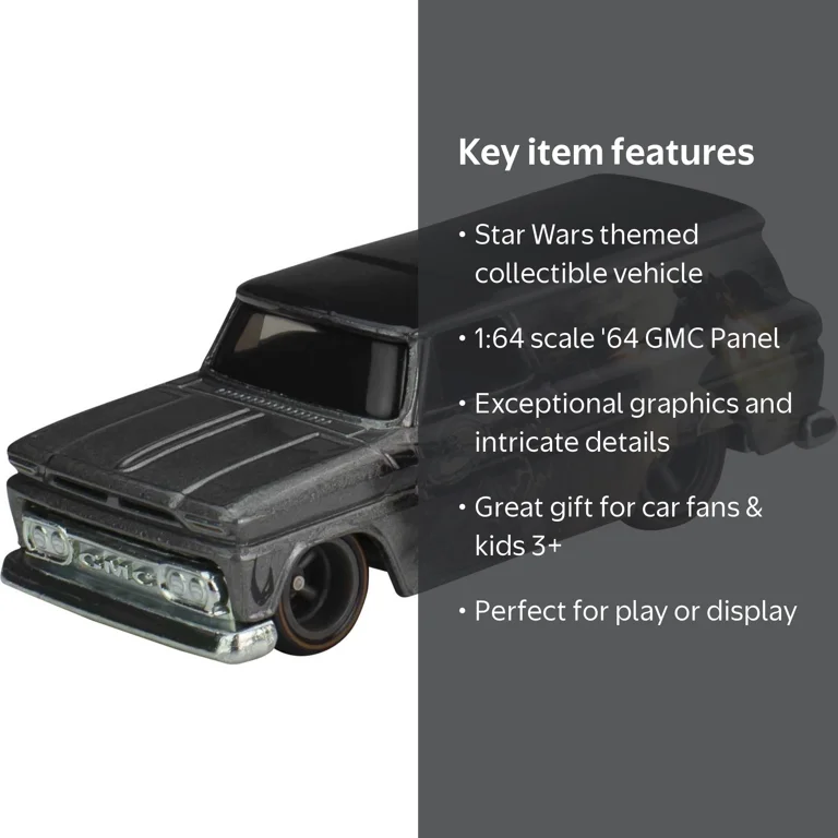 Hot Wheels Premium Pop Culture Star Wars '64 GMC Panel 1:64 Scale