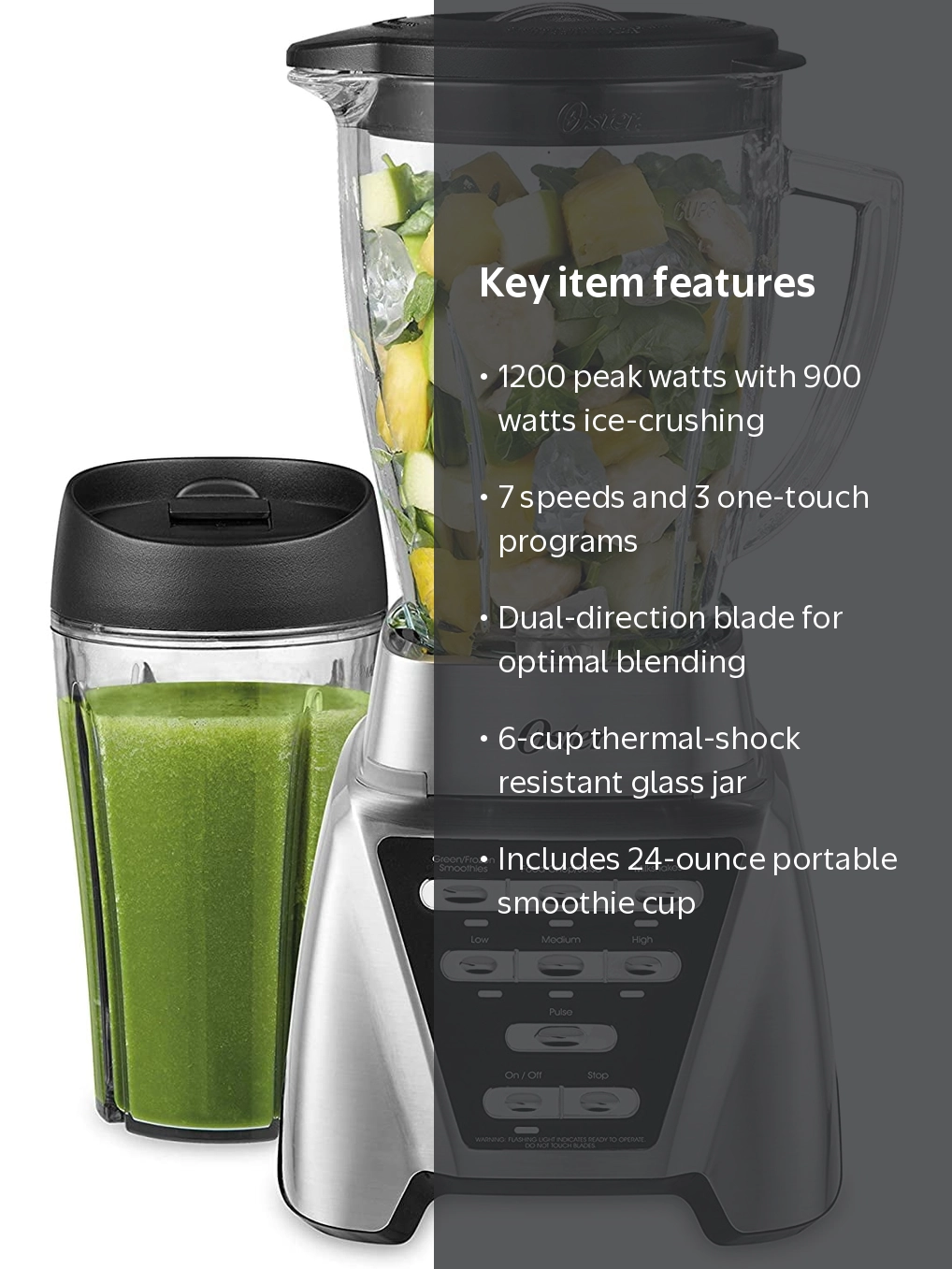 Oster Pro 1200 Blender - Bar blenders for kitchenware stores