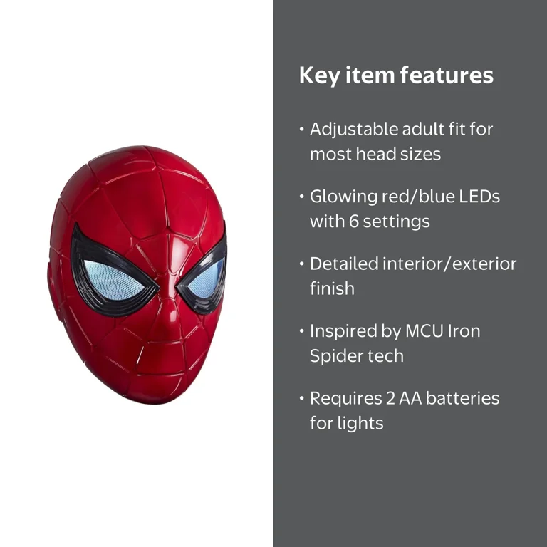hasbro marvel legends series spider-man iron spider electronic helmet replica Helmet: Buy Online at Best Price in UAE Man One of the reasons that Peter Parker is such an amazing hero is that he doesnt wait for the perfect opportunity to spring into action Marvel Legends Series Spider-Man Iron