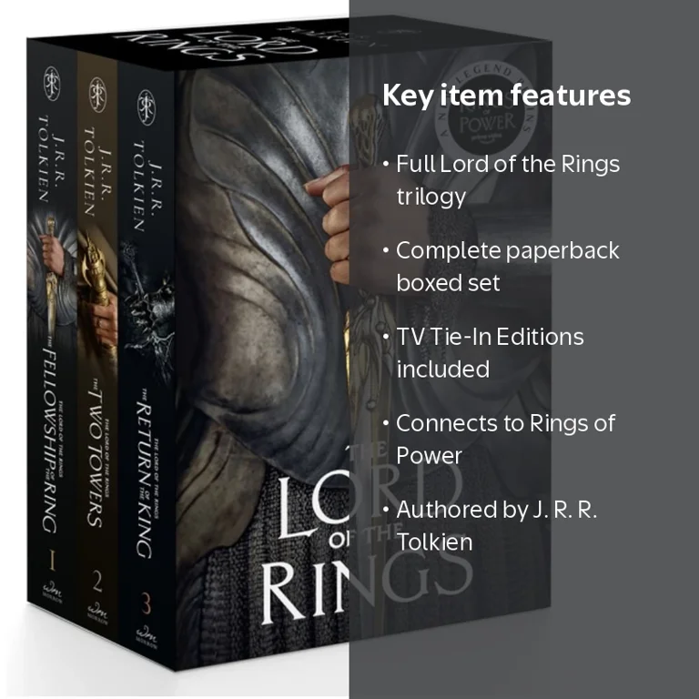 The Lord of the Rings Boxed Set: Contains TVTie-In Editions of