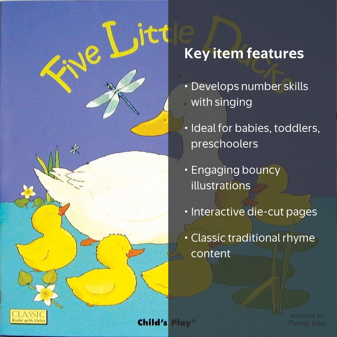 Five Little Ducks (Board Book) - Walmart.com