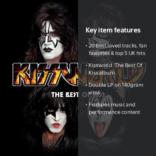 Kiss - Kissworld: The Best Of Kiss - Music & Performance - Vinyl