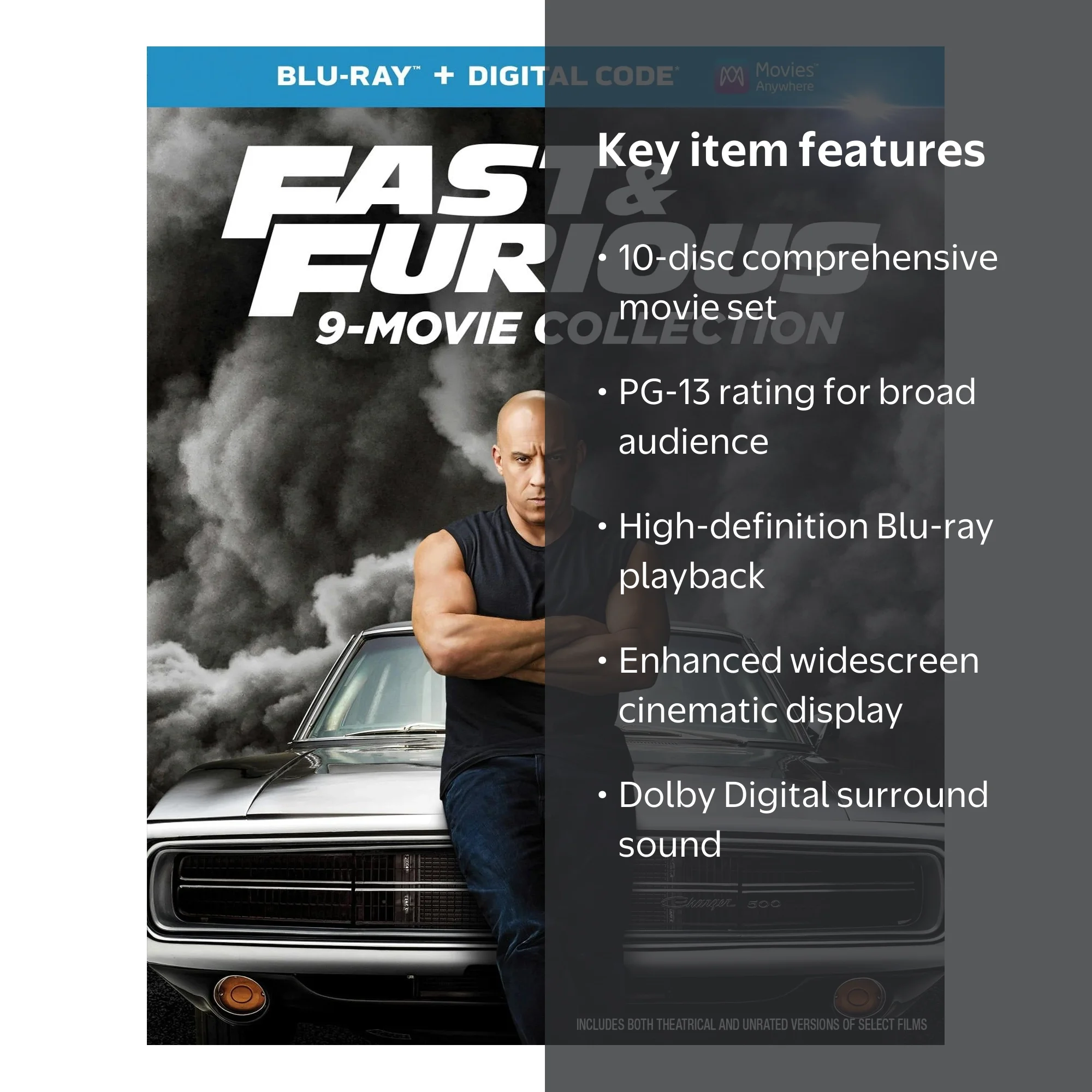 Walmart's Fast & Furious 9-Movie Collection: Fate of the Movies on