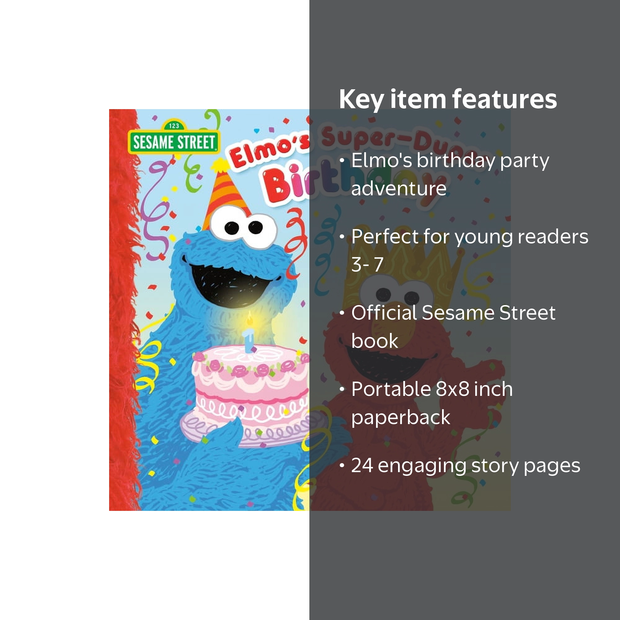Naomi Kleinberg, Paperback Elmo's Super-Duper Birthday - Walmart.com
