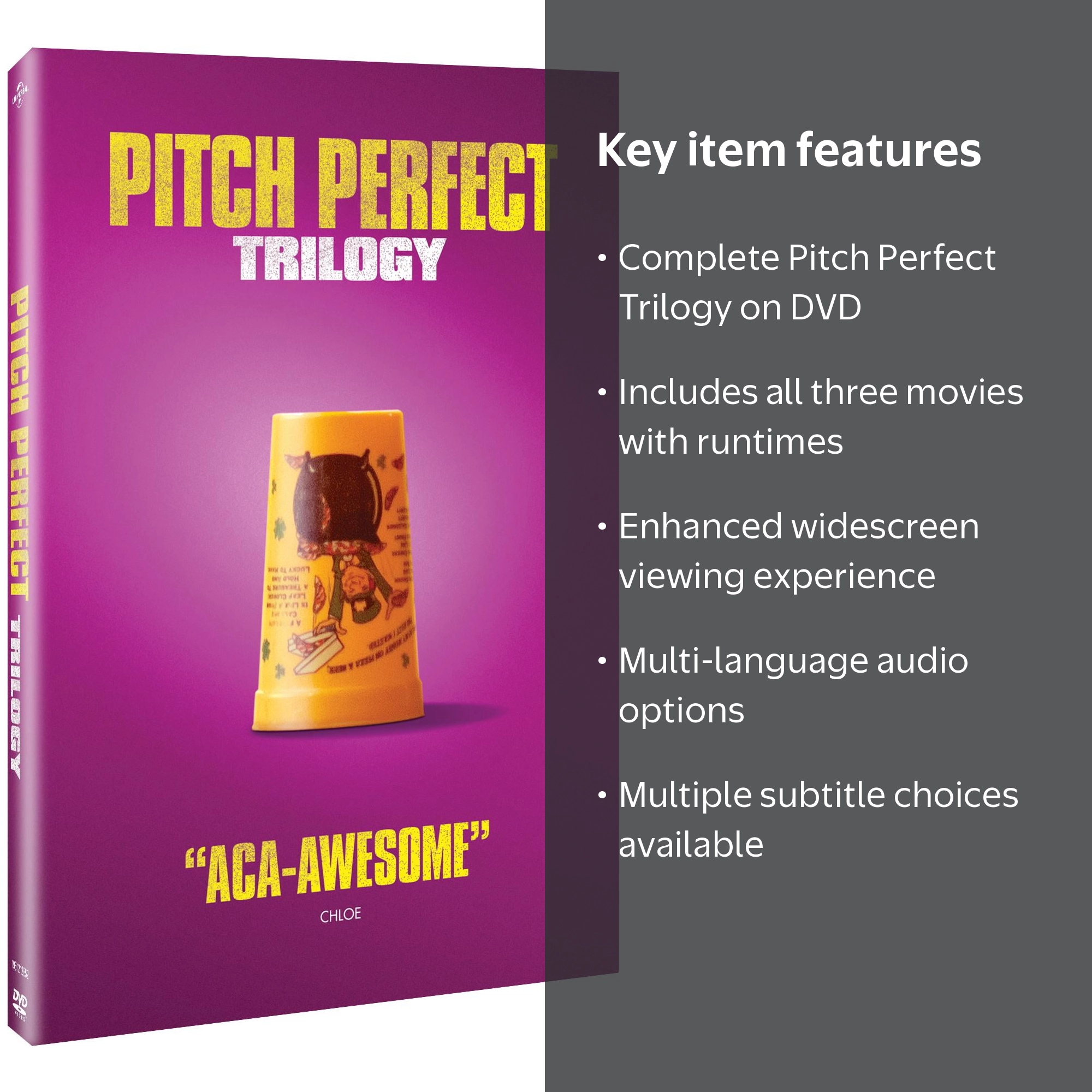 Pitch Perfect Trilogy (DVD) - Walmart.com