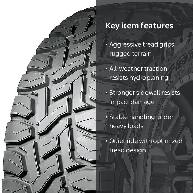 Toyo Open Country R/T All-Season Rugged Terrain Tire, 37x13.50R20