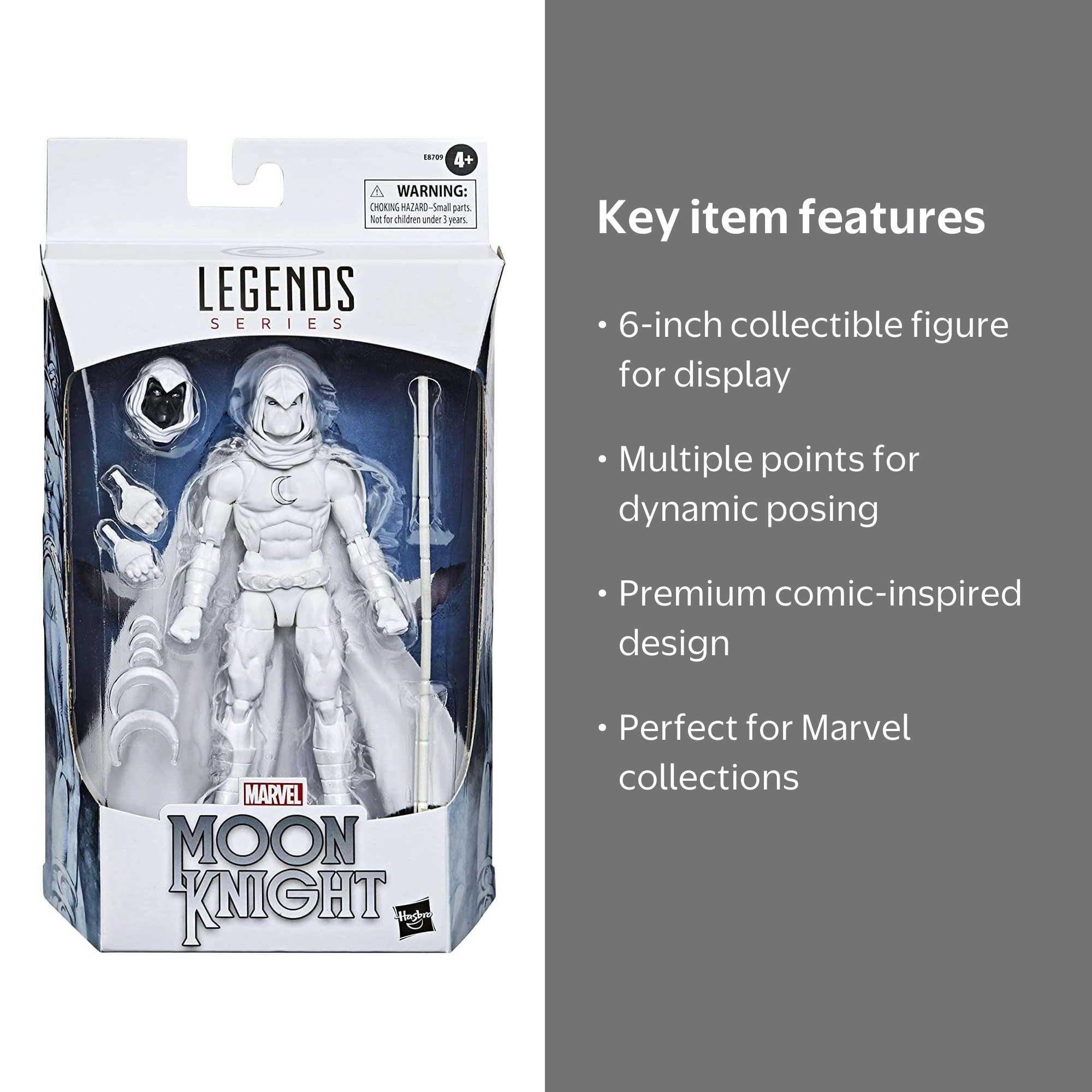 マーベルレジェンド ムーンナイト ウォルマート限定 marvel legends Free Shipping! Hasbro Marvel Legend Series Moon Knight Collectible