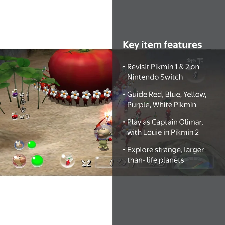 Pikmin 1+2 Bundle - Nintendo Switch - Walmart.com