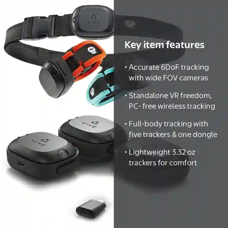 HTC VIVE Ultimate Tracker 3+1 Kit with TrackStrap Set - Walmart.com HTC VIVE Ultimate Tracker 3+1 Kit with TrackStrap Set - Walmart.com