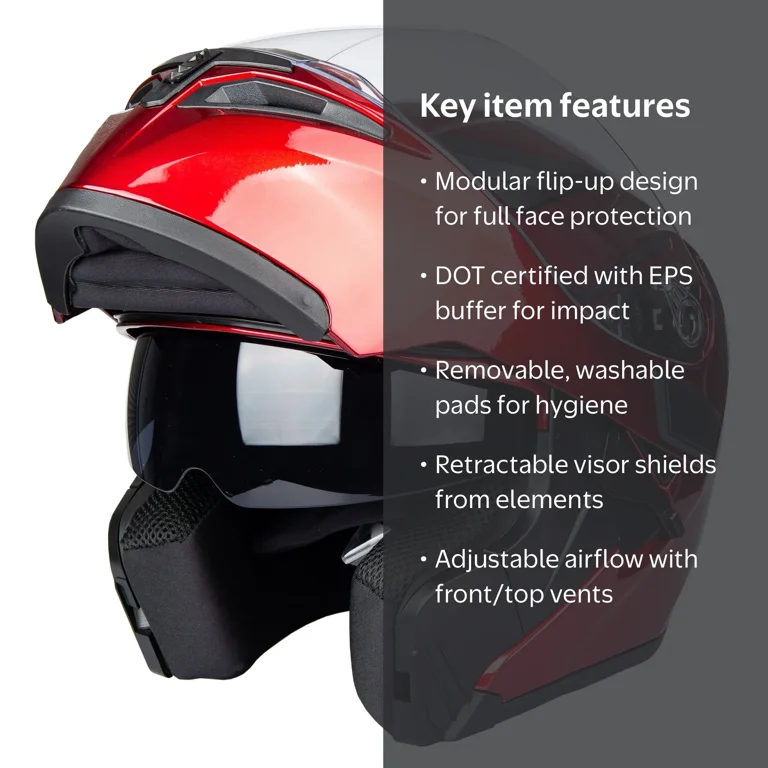 dual sport motorcycle helmet for sale Sena Outlander Smart DS Bluetooth Matte Black / XL Meets FMVSS ILM Off Road Motorcycle Dual