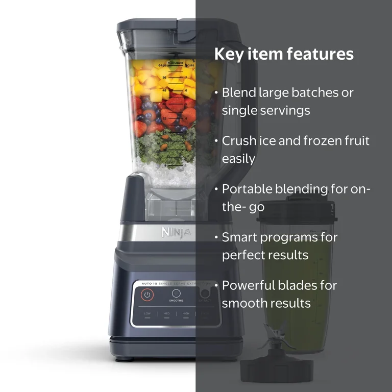 Ninja Professional Plus DUO 72-Oz Blender, Smoothies, Ice Crush, 2