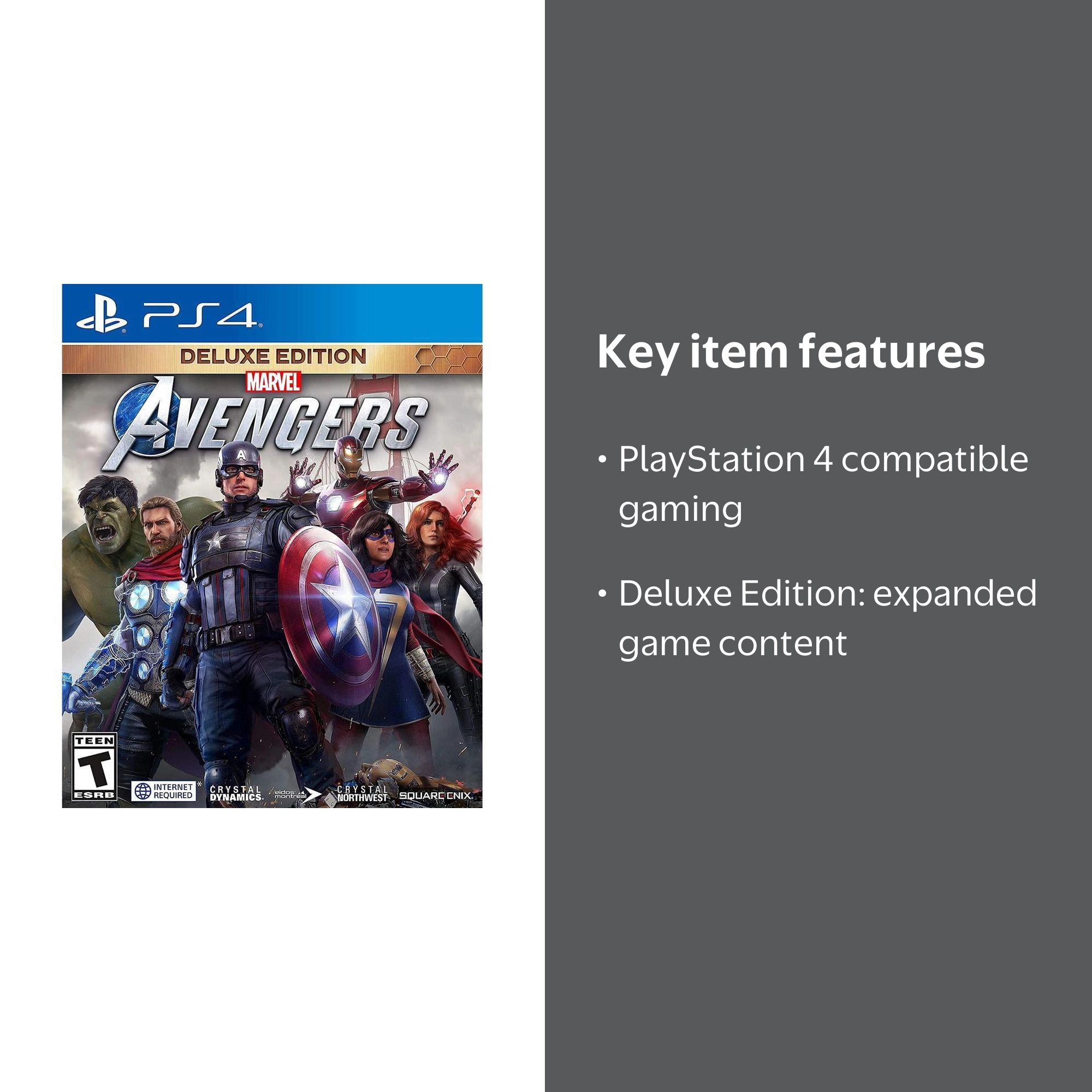 Square Enix, Marvel Avengers Deluxe Edition, 662248922829, PS4