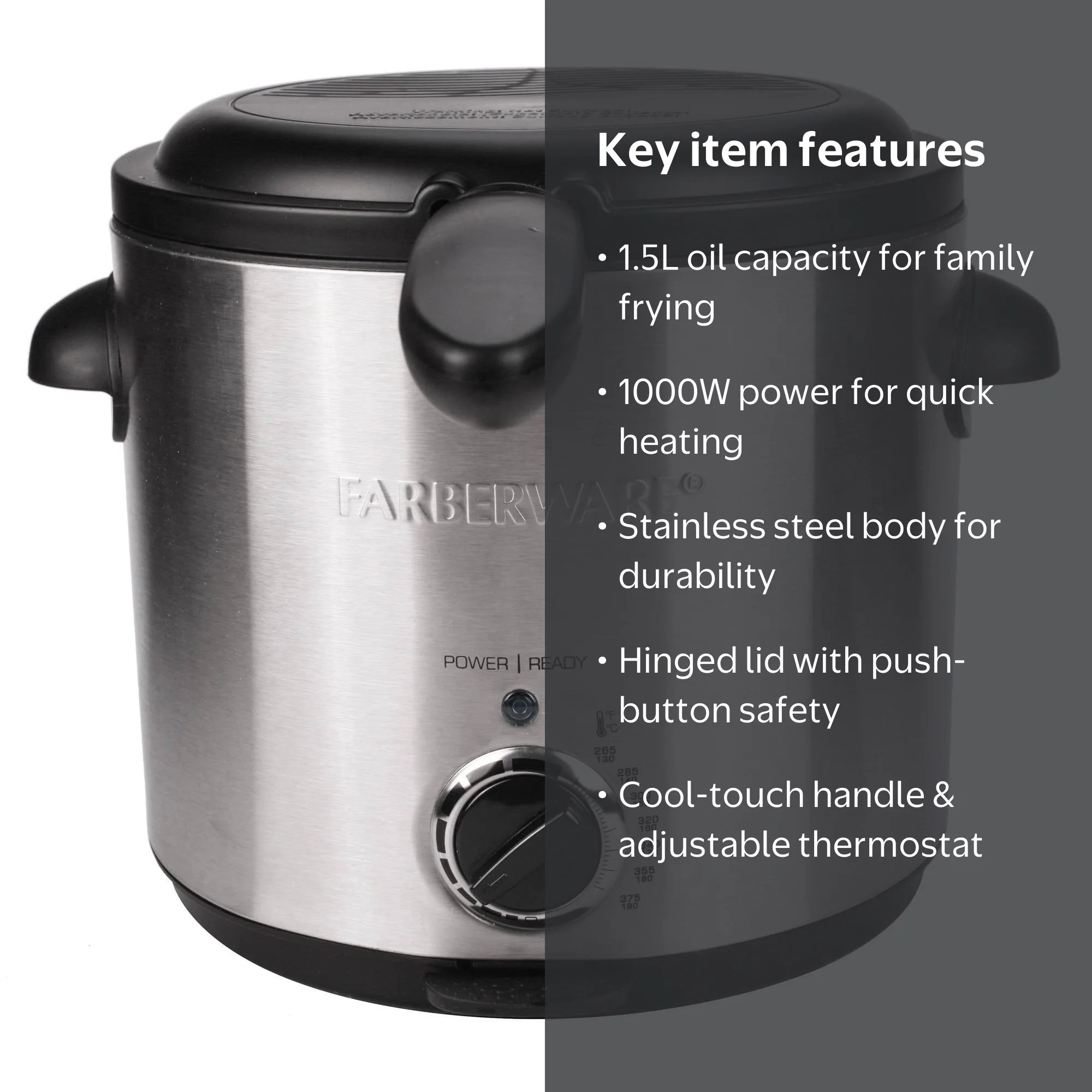 Farberware 1.5-Liter Deep Fryer - Walmart.com