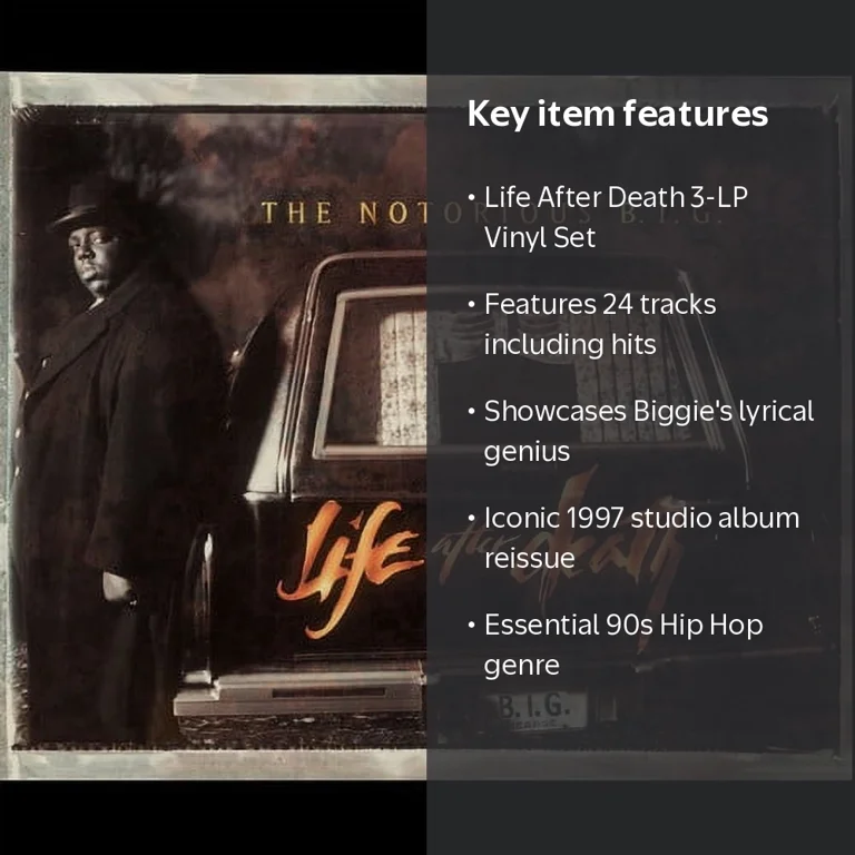 The Notorious B.I.G. - Life After Death - LP Vinyl - Parental
