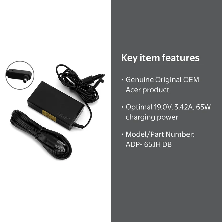Acer Chromebook 11 C740 Genuine Original OEM AC Charger Power