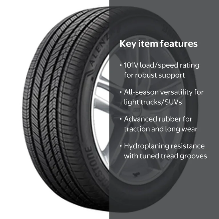 Bridgestone Alenza Sport AS 235/50R21 101V BSW Tire Fits: 2023