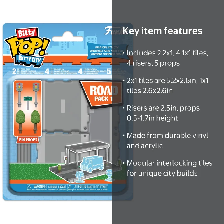 Funko POP! City: Road Kit Expansion Vinyl Mini-Figures - Walmart.com