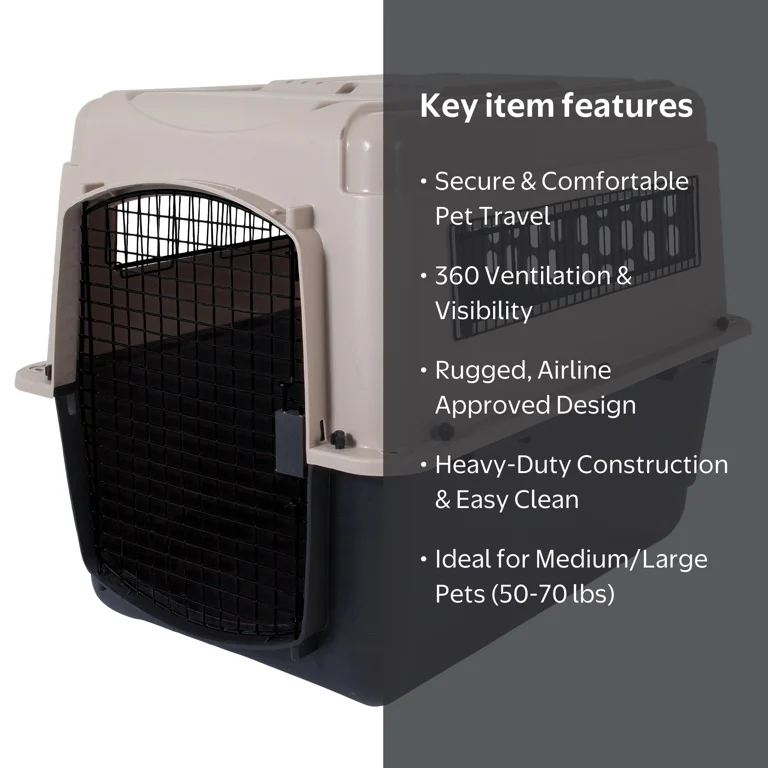 Petmate® Ultra Vari Plastic Travel Dog Kennel 36