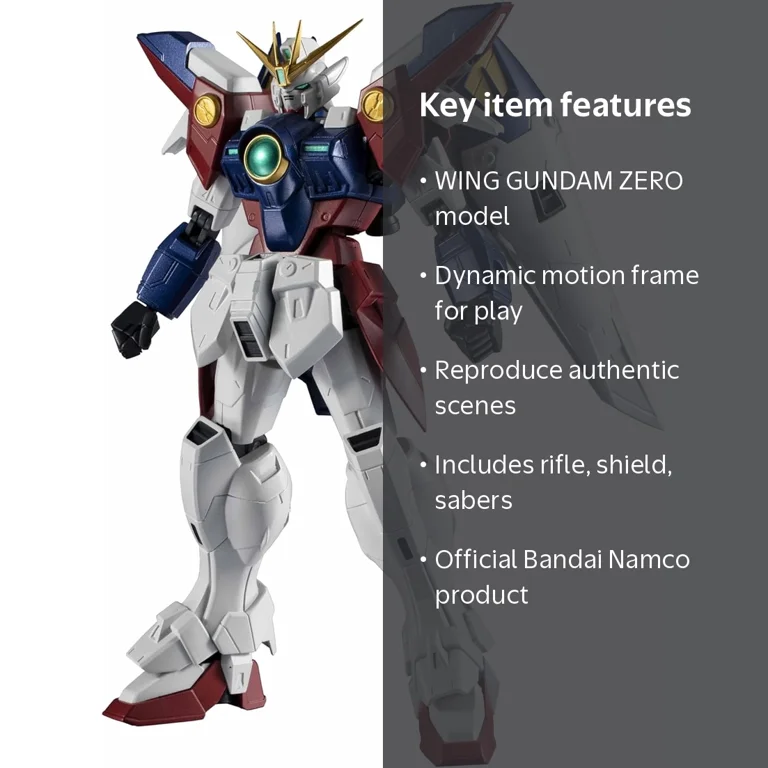 TAMASHII NATIONS, Action Figure, Mobile Suit Gundam Wing - Walmart.com