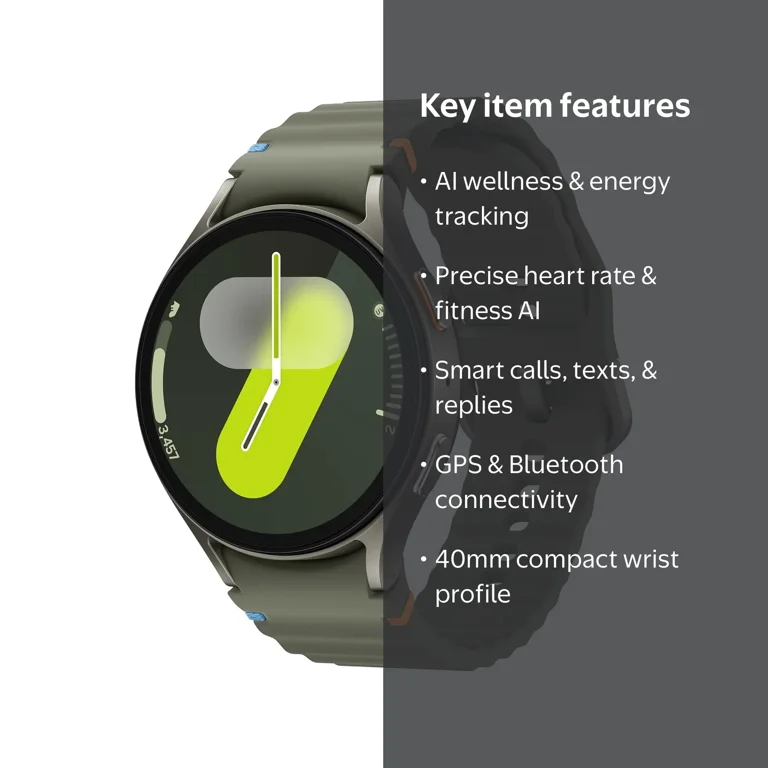 Samsung Galaxy Watch7 40mm with Galaxy AI | GPS Bluetooth