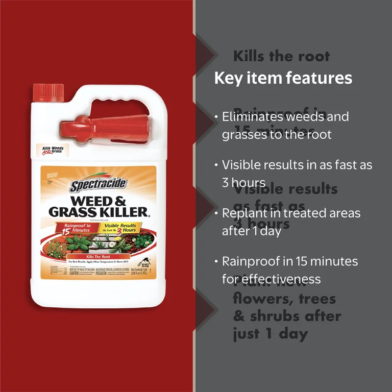 Spectracide Weed and Grass Killer Ready-to-Use, Rainproof in 15