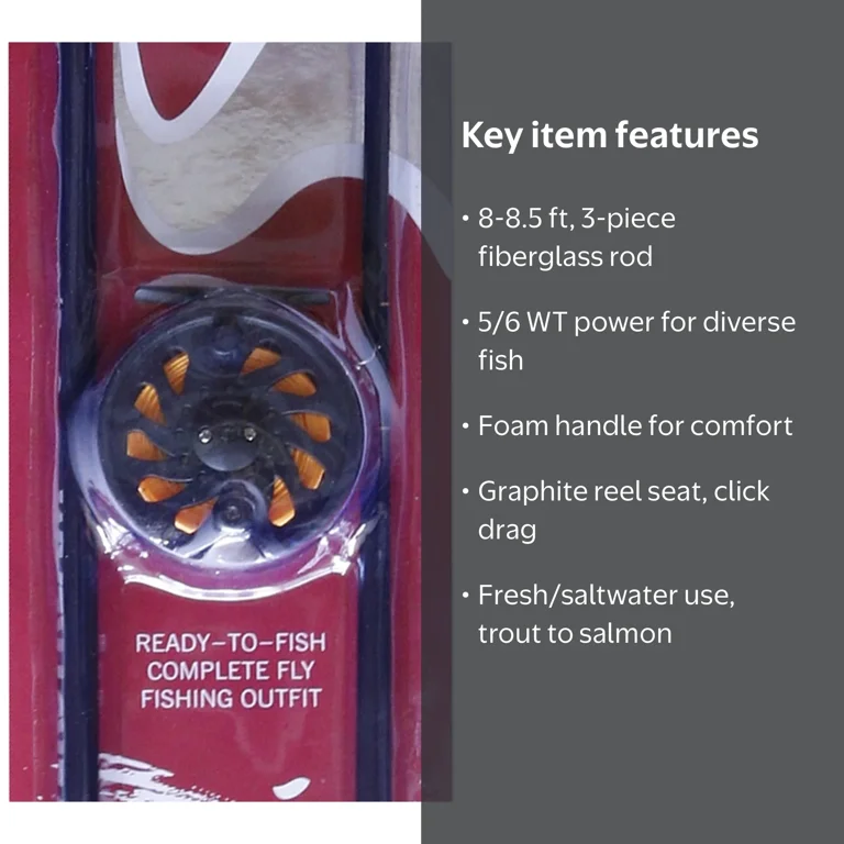 cortland fly fishing accessories U-Bottom Box Small Lightweight Graphite Fast Action 4 pc Fishing Gear 8wt Saltwater Fly