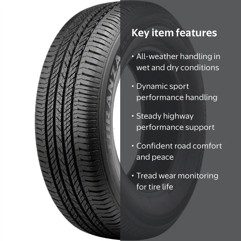 Bridgestone, Tire, P215/55R17 93V BSW, Sport Performance Handling