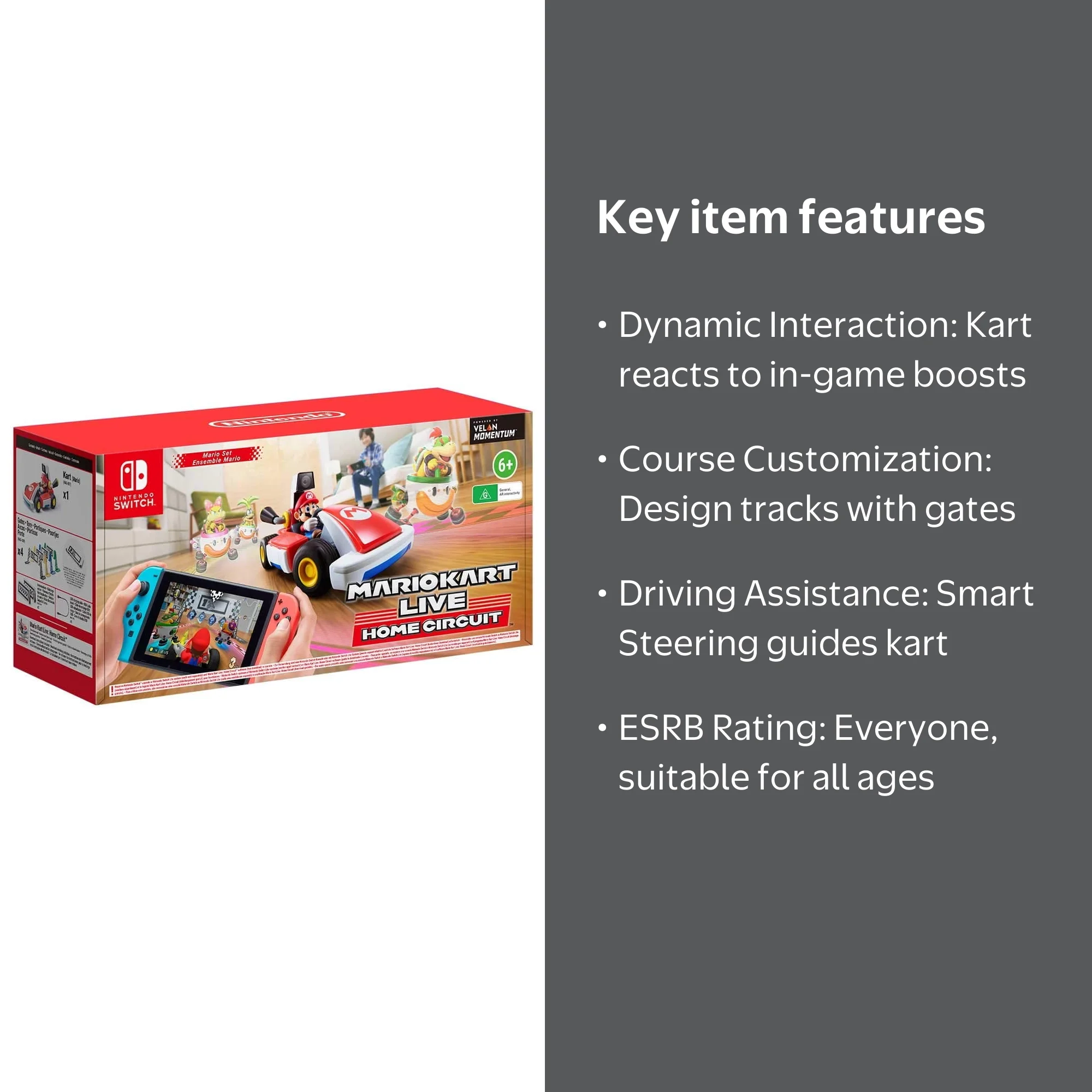 Nintendo Switch Mario Kart Live Home Circuit - Mario Set Edition