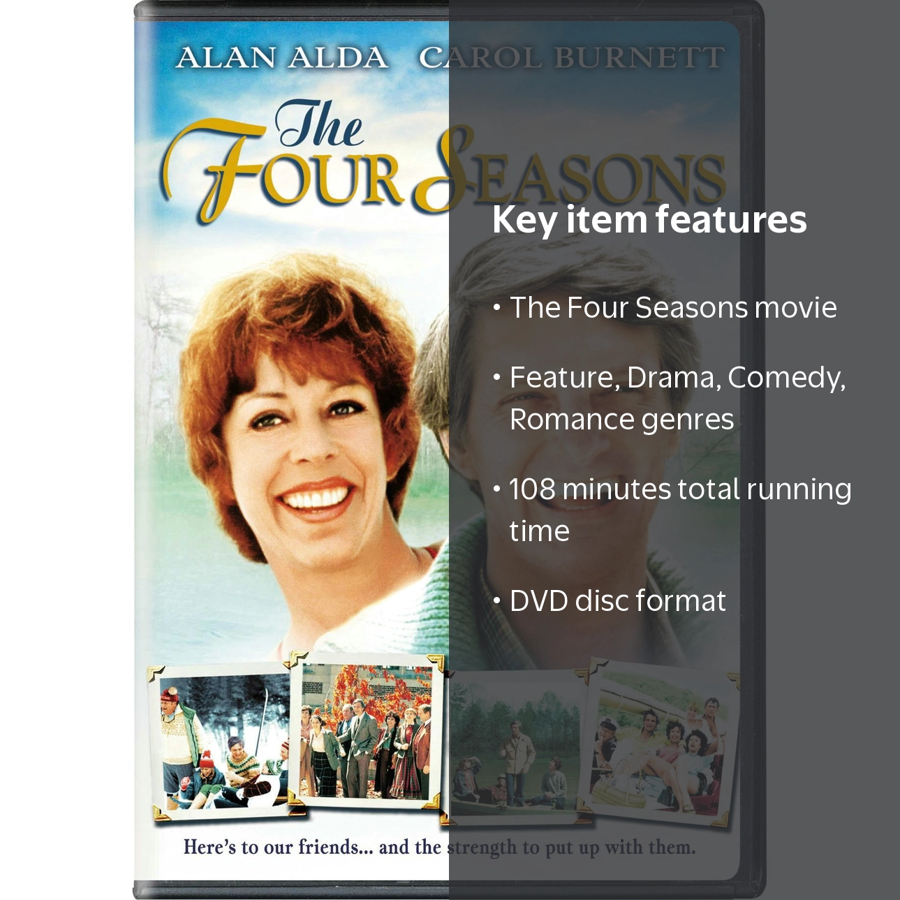 Universal Studios, DVD, The Four Seasons, Feature Drama Comedy