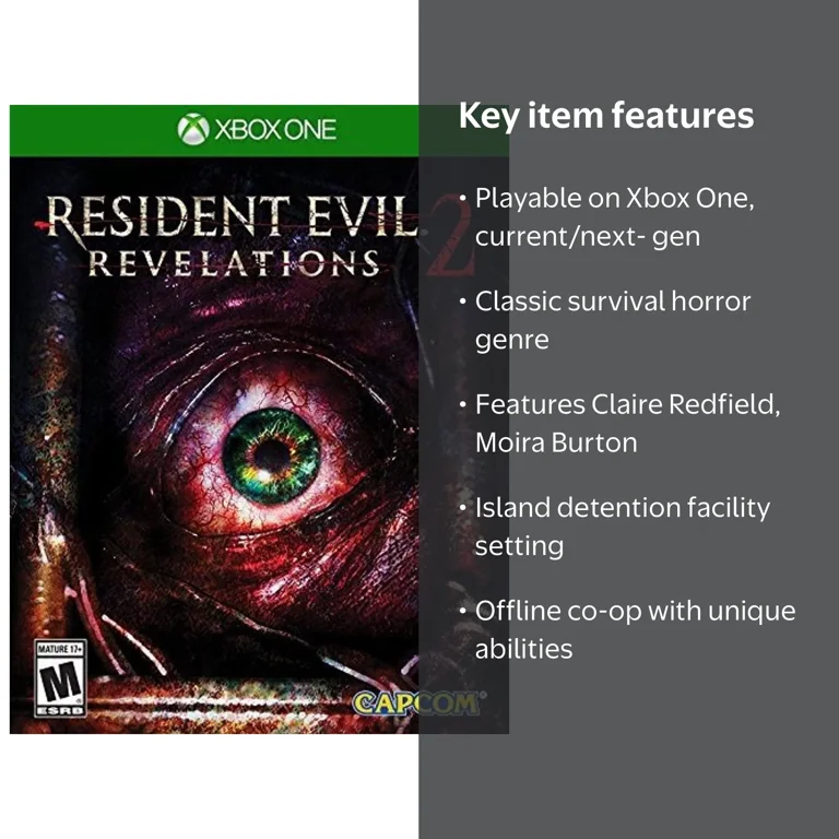 Resident Evil: Revelations 2 - Survival Horror Game for Xbox One