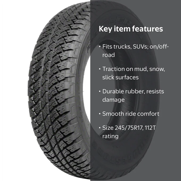 Bridgestone Dueler All Season A T RH-S 245/75R17 112T Tire