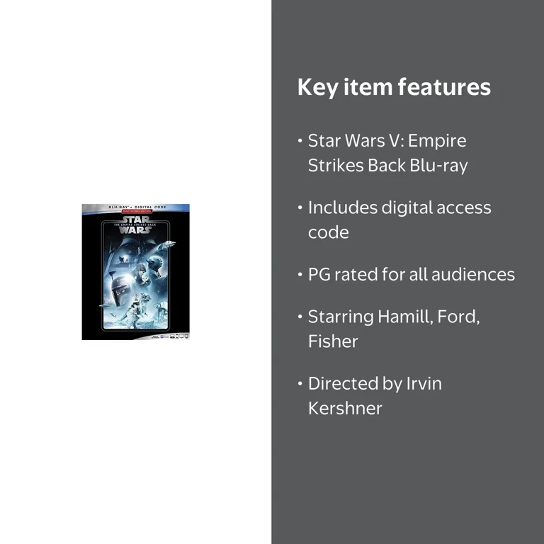 Star Wars: Episode V: The Empire Strikes Back (Blu-ray + Digital