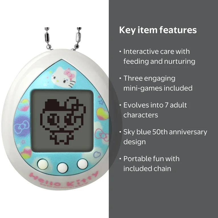 Tamagotchi, Nano x Hello Kitty, Sky Blue, for Ages 8 and Up