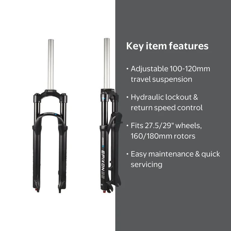 SR SUNTOUR EPIXON MTB Air Suspension Fork,Straight and Tapered