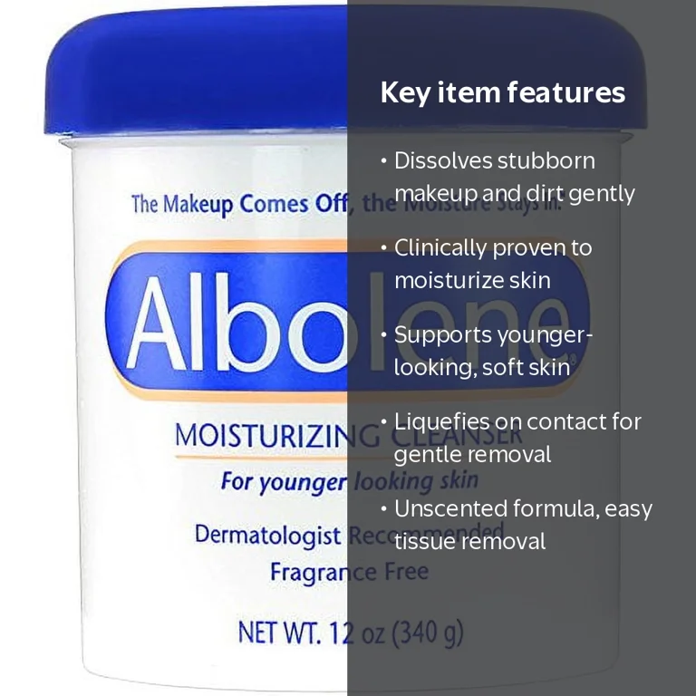 2 Pack - Albolene Moisturizing Cleanser 12oz Each - Walmart.com