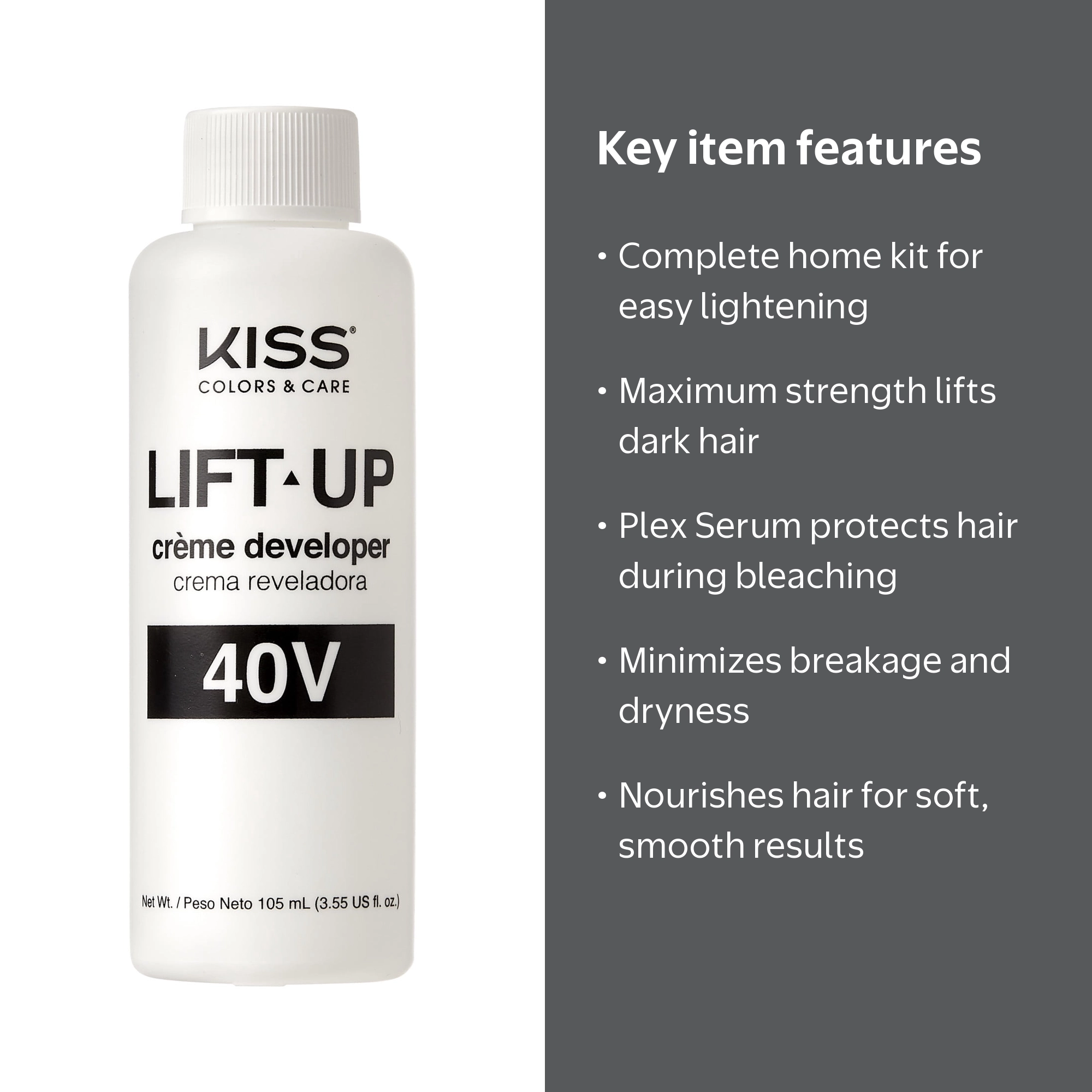 Kiss Colors & Care Maximum Strength Lift-up Hair Bleach Kit