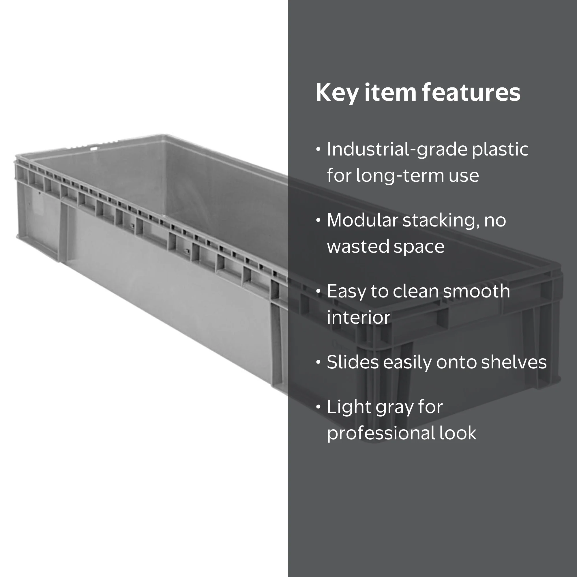 Buckhorn Storage Tote | Tool storage for facility management