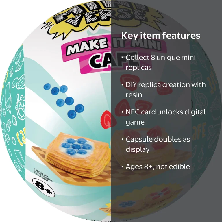 MGA Miniverse Make It Mini Cafe Series 5, Mystery Resin Play Set