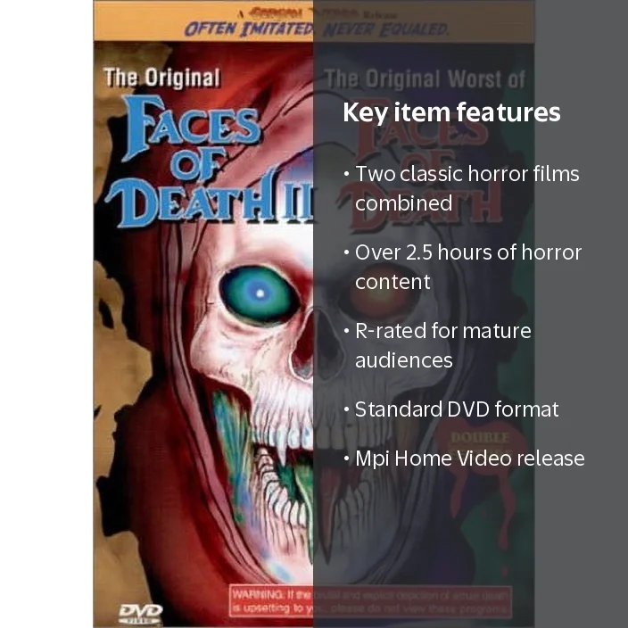 Faces of Death II / The Worst of Faces of Death (DVD), Mpi Home