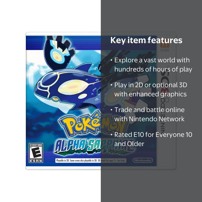 Nintendo Games: Pokemon Alpha Sapphire for 3DS - Walmart.com