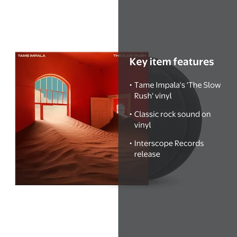 Tame Impala - The Slow Rush Vinyl, Music & Performance, Interscope