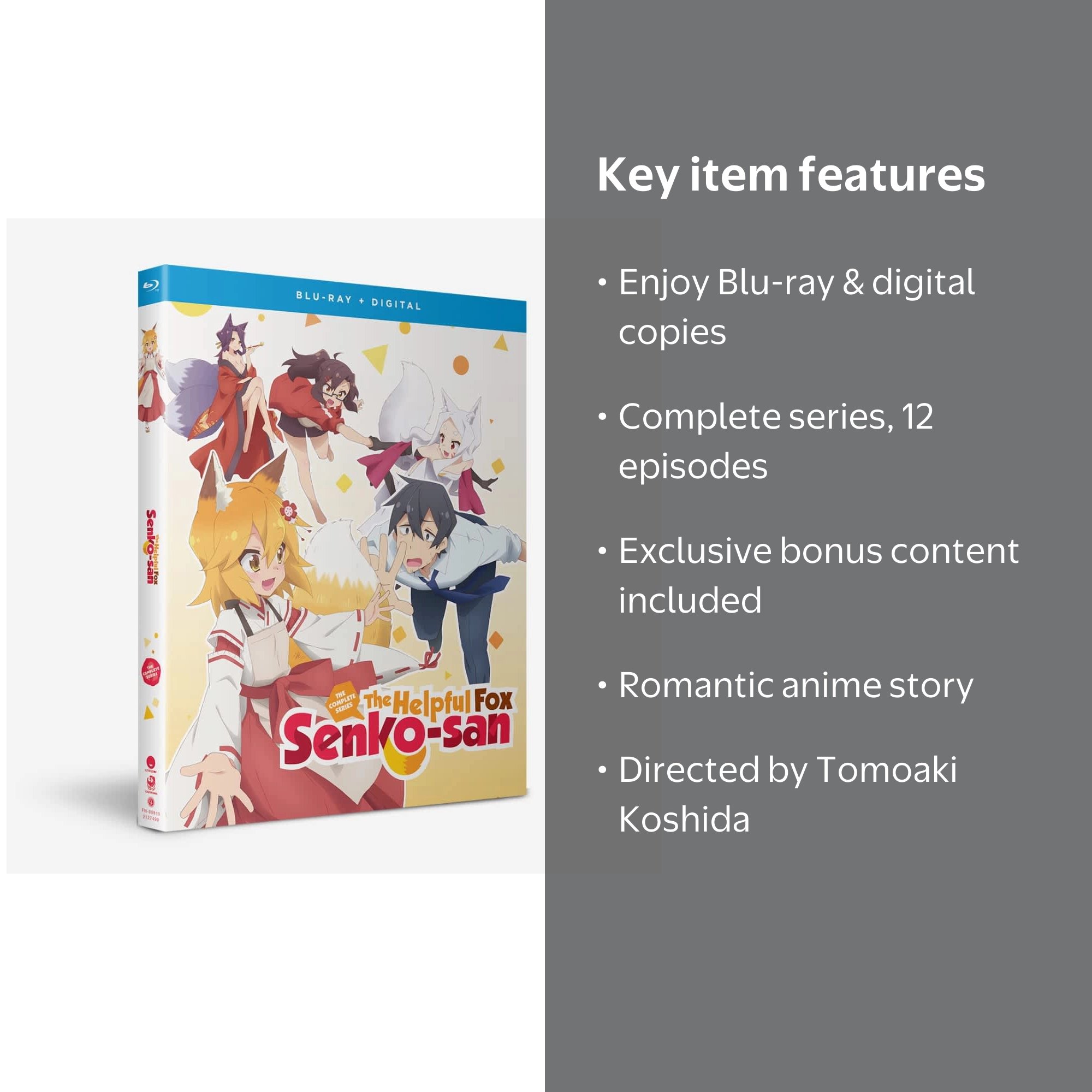 The Helpful Fox Senko-san: The Complete Series (Blu-ray + Digital