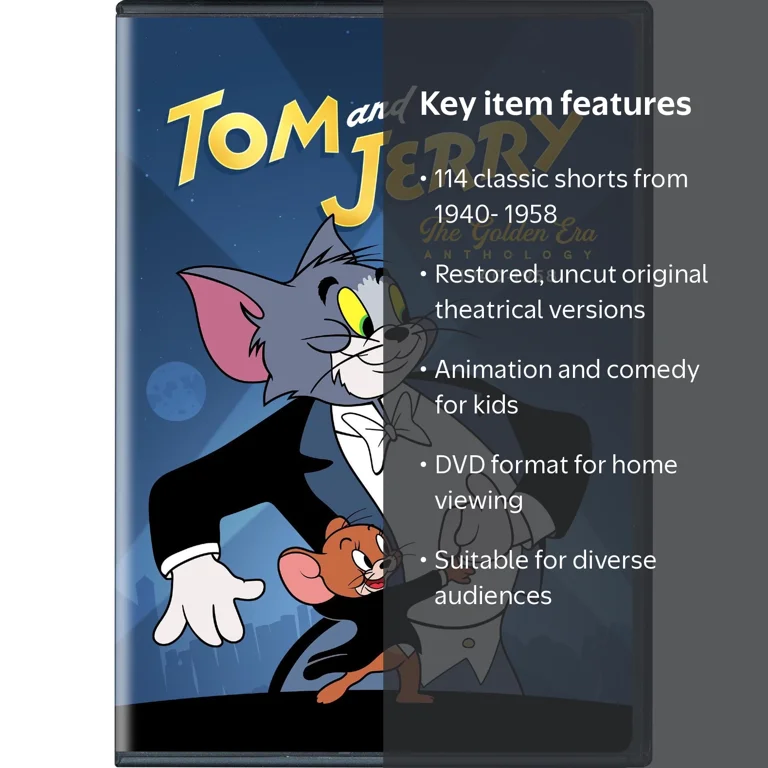 Tom and Jerry: The Golden Era Anthology (1940-1958) (DVD), Family