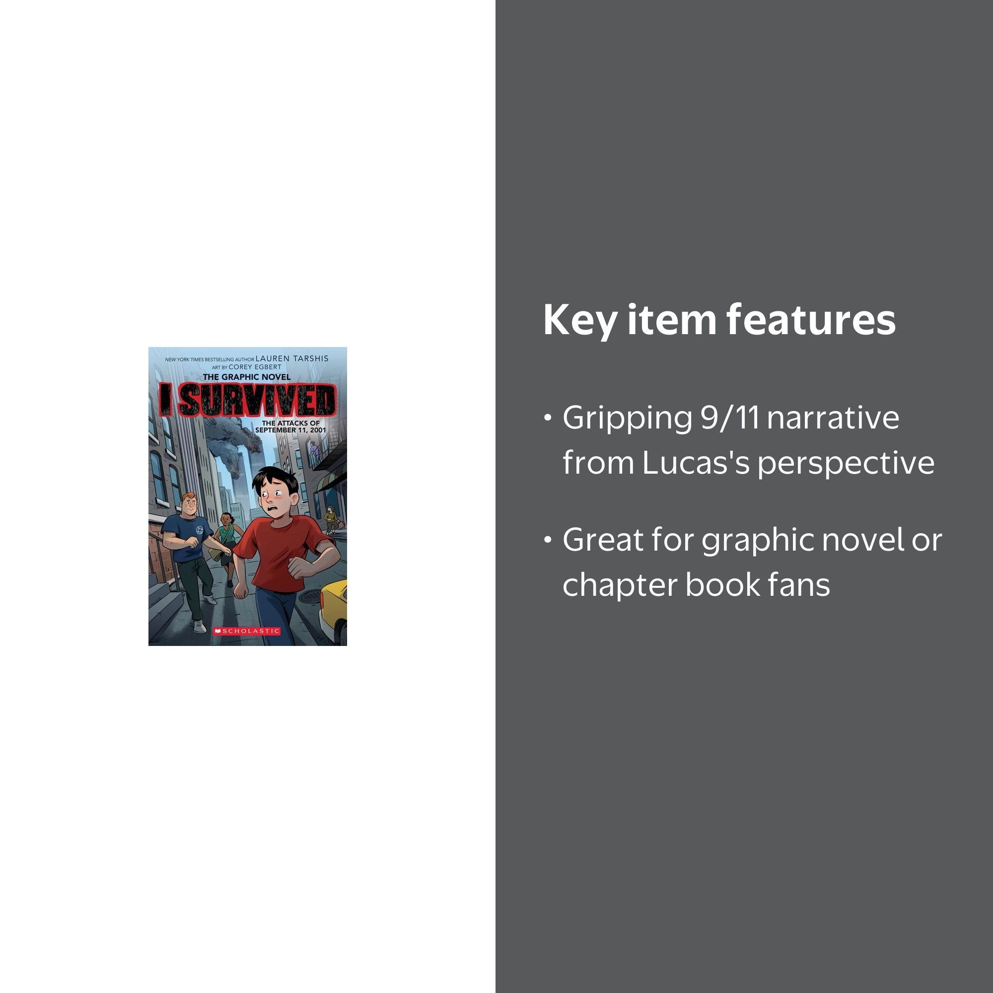 Lauren Tarshis, Graphic Novel, I Survived Attacks of 9/11