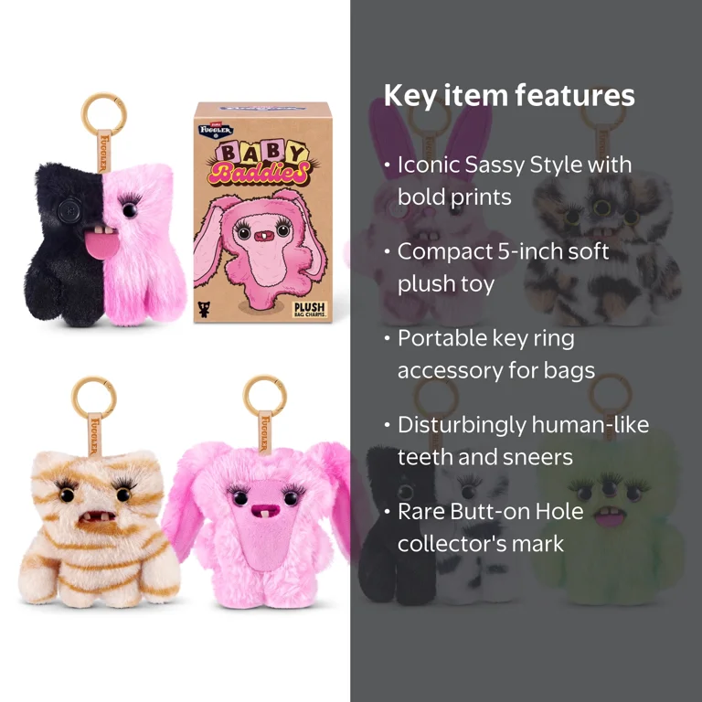 Fuggler Baby Baddies Fugg 5 Inch Collectible by ZURU - Ugly