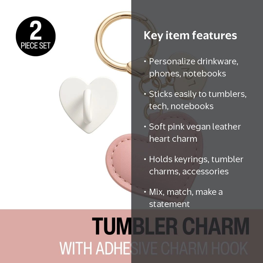 Biddlebee Tumbler & Purse Charm with Charm Hook Drinkware