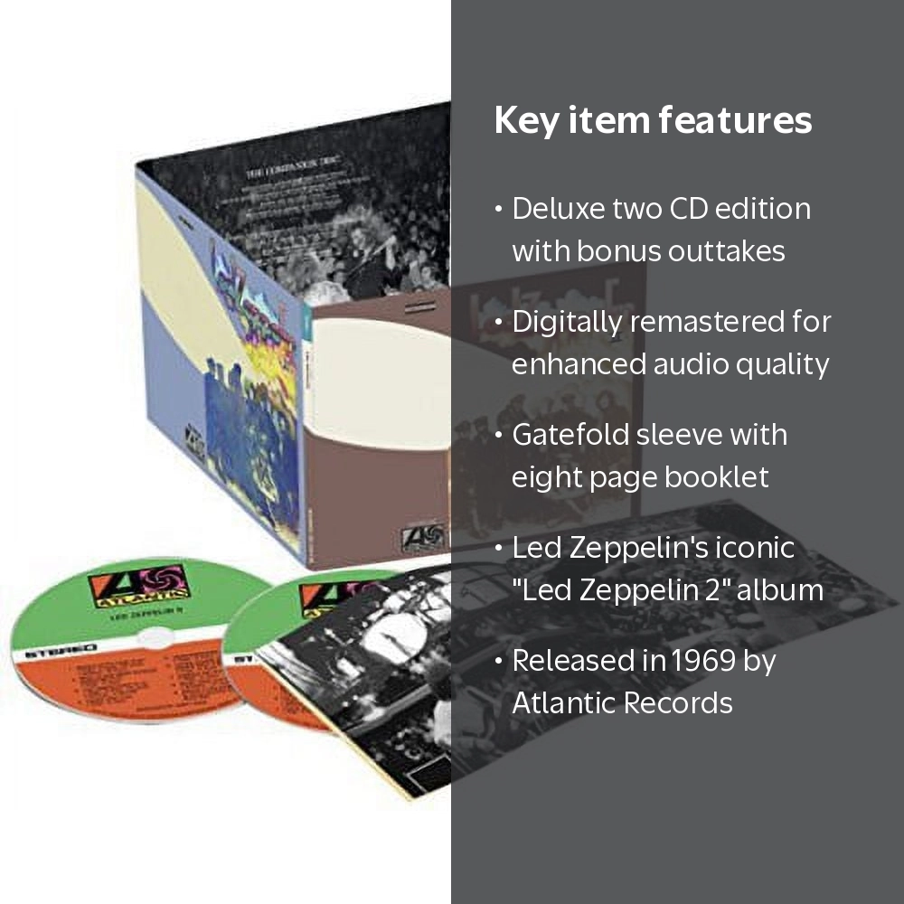 Led Zeppelin - Led Zeppelin 2 - Music & Performance - CD - Walmart.com