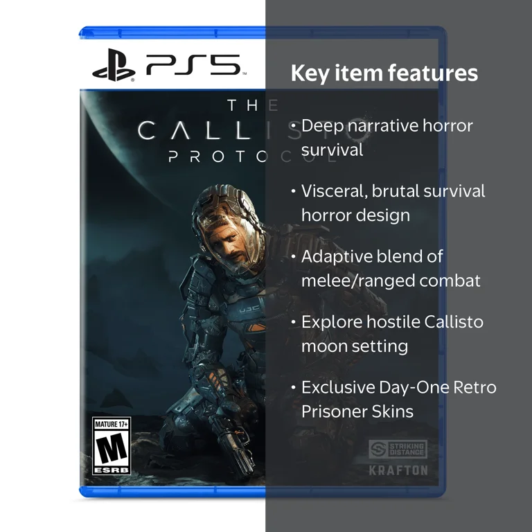 The Callisto Protocol Survival Horror Game for Playstation 5